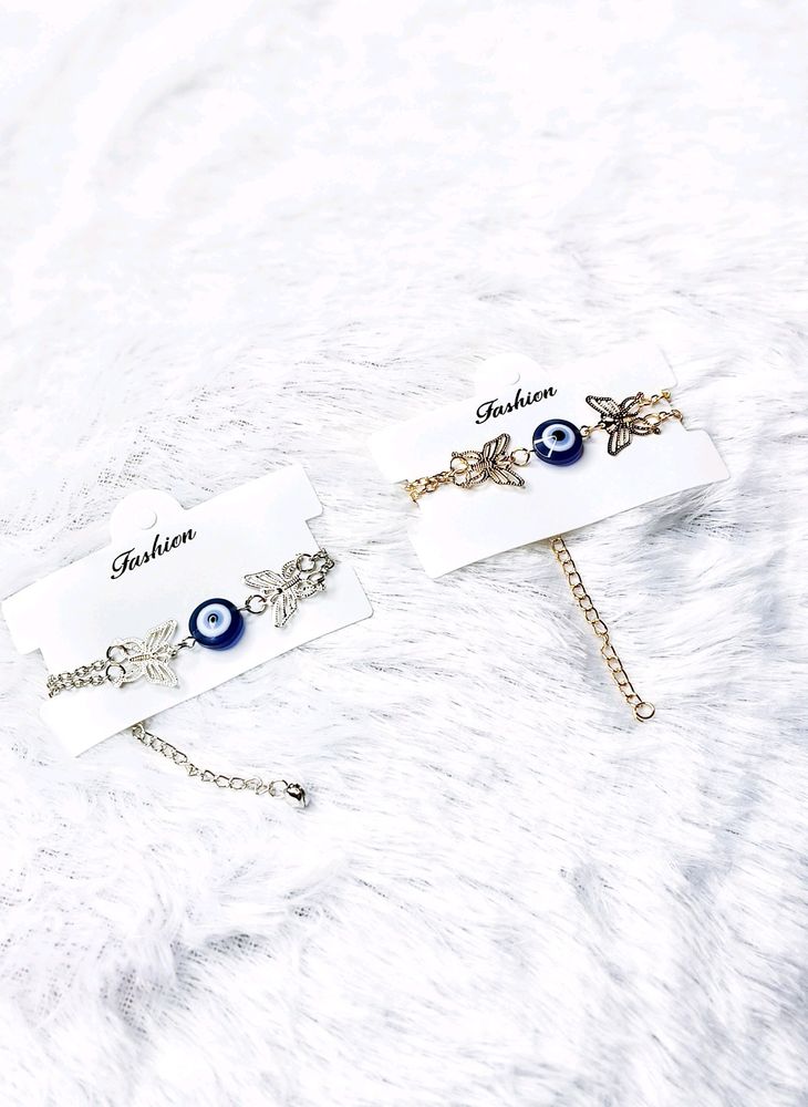 Evil Eye Bracelet Set Of Two