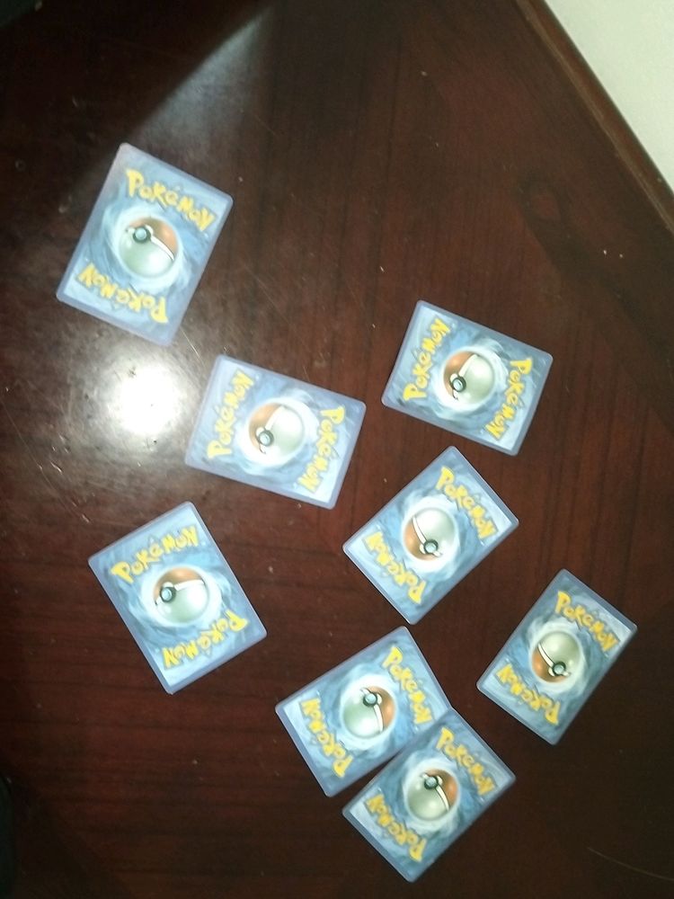 Pokemon Card Rare All 8