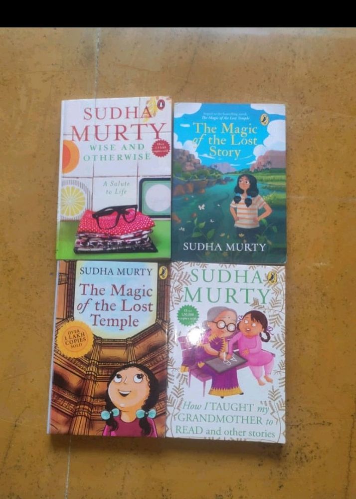 Sudha Murty 4 Books Set