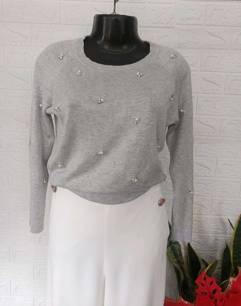 Zara Grey Knitwear