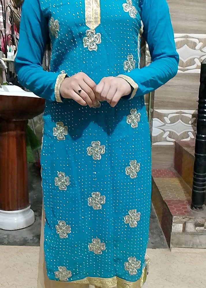 Kurta Set With Plazo