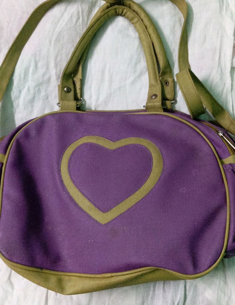 A Beautiful purple Bag + Hangable💜