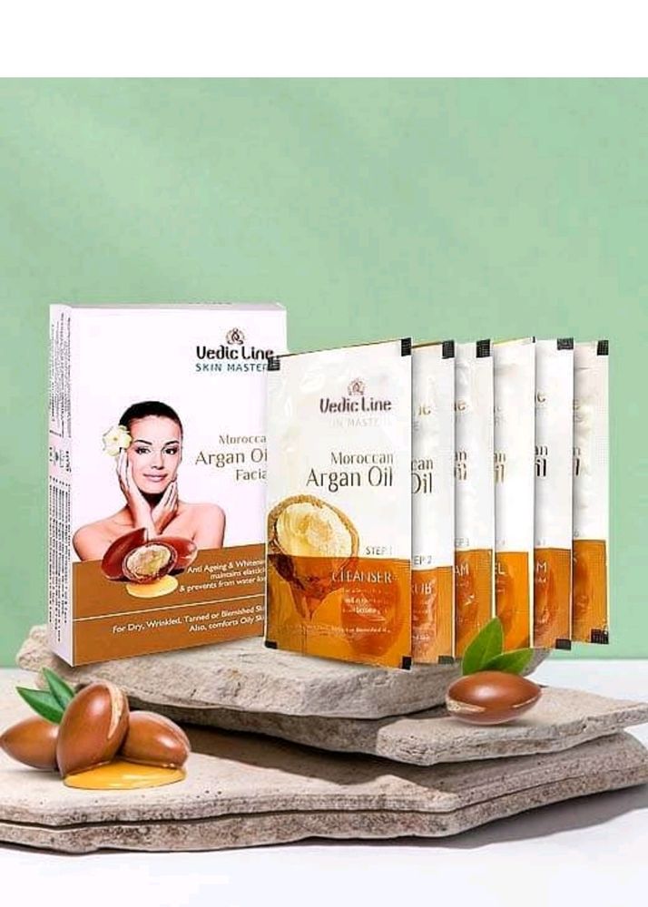 Vedic Line Argan Oil Facial Kit