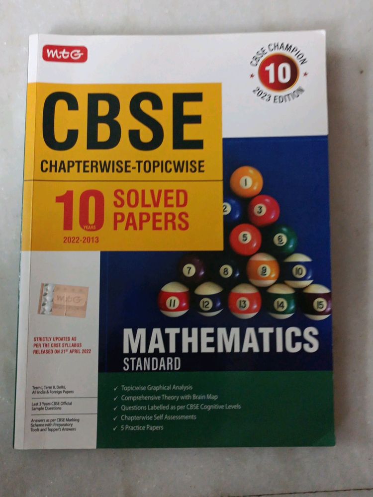 Class 10 Maths (TEN YEARS PAPERS SOLVED)