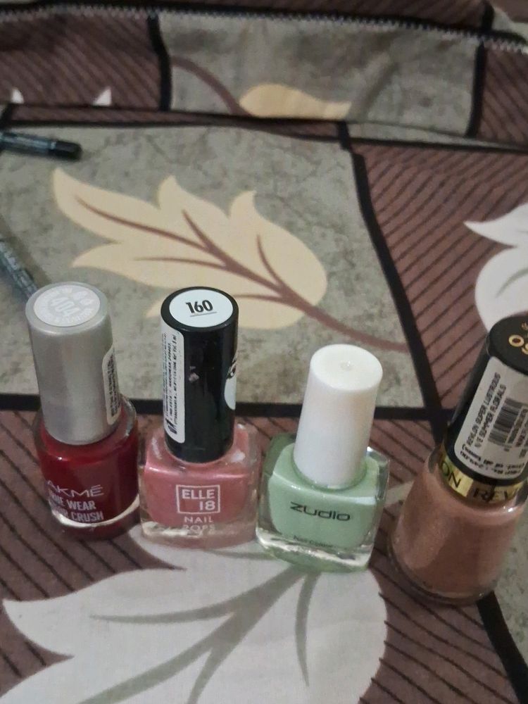 4 Nail Paints