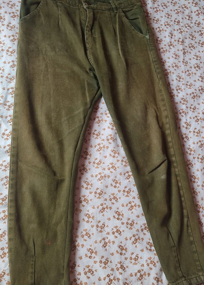 Olive Denim