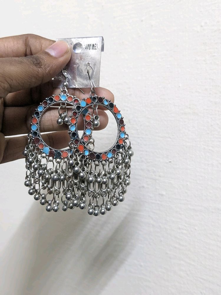 Long Jhumki Earring