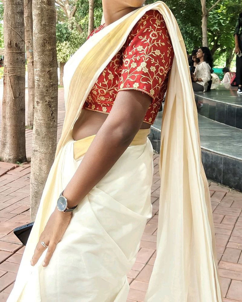 Kerala Handloom Onam Saree