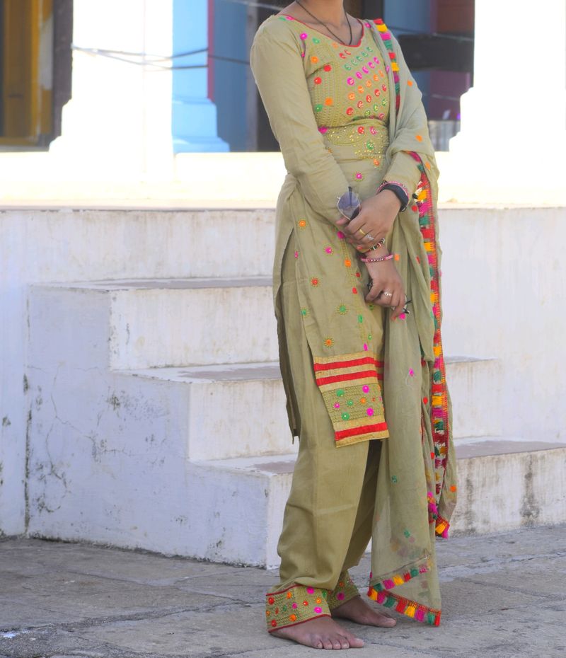 Salwar Suit With Dupatta