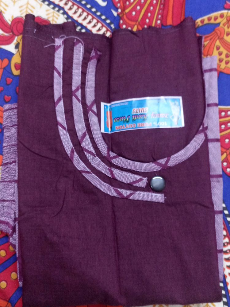 Unstich Kurti With Stitch Palazzo(no Duppata)