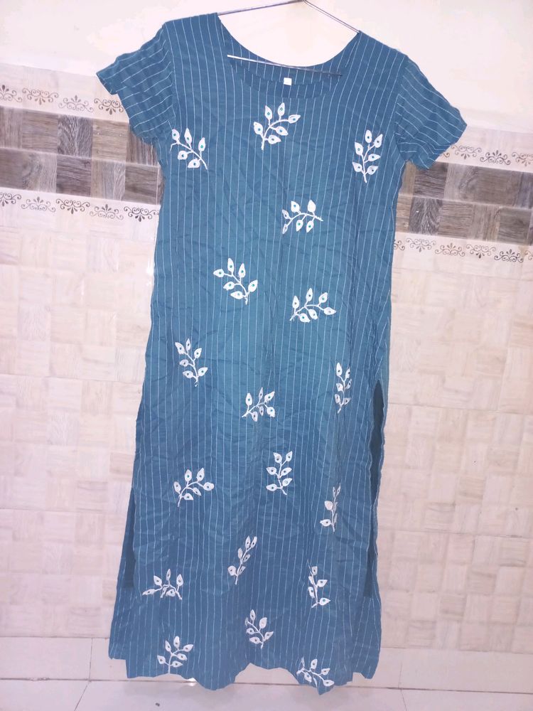 A Blue Kurti