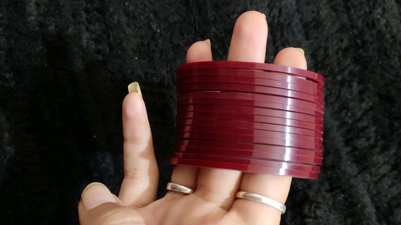 Maroon Simple Bangles 🤎