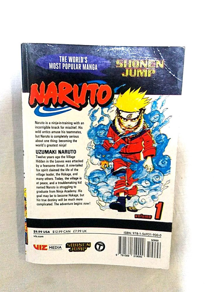 NARUTO MANGA,vol-1