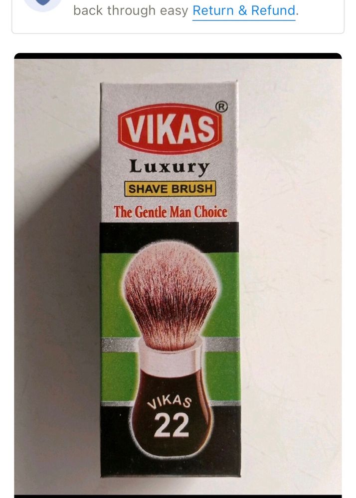 Shaving Brush Brand New Sealed Pack