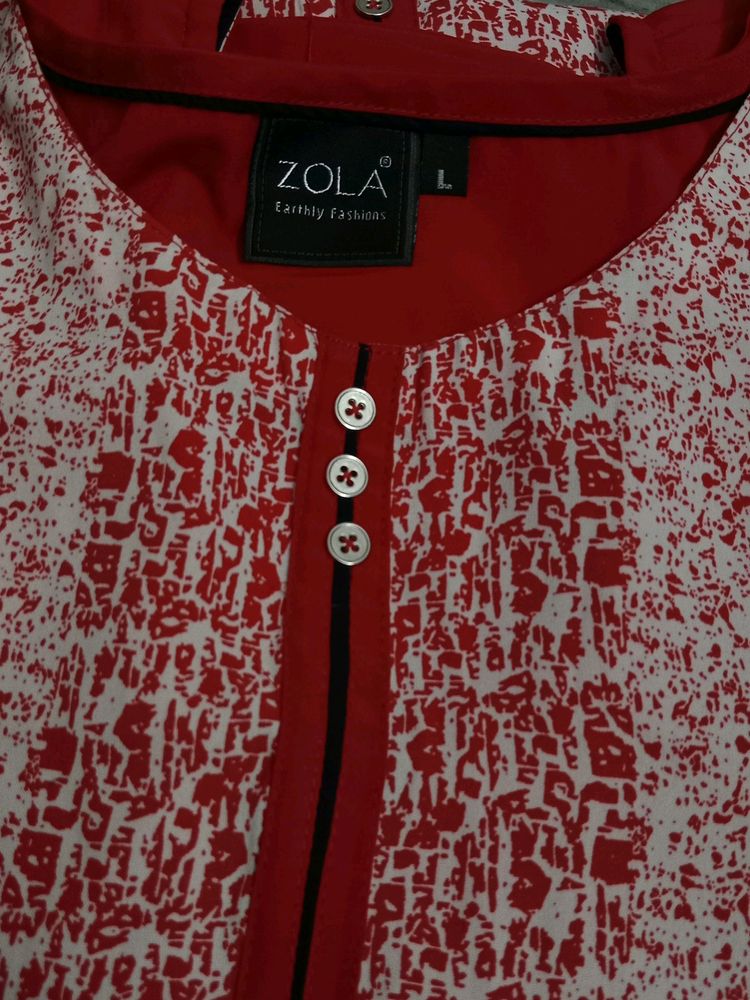 L Size Zola Brand Kurti For Girls