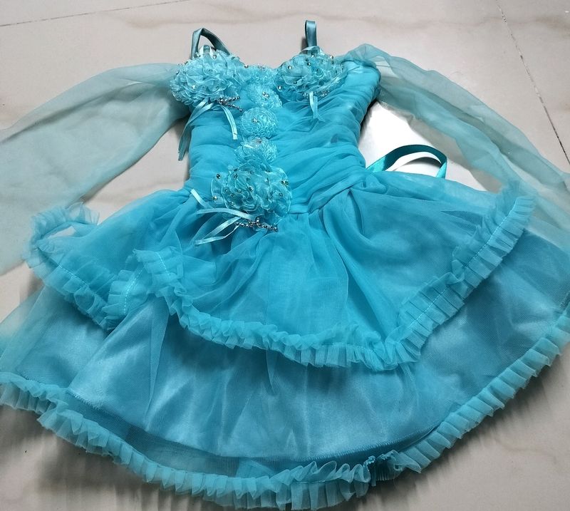 Angel Cinderella Baby Girls Frock