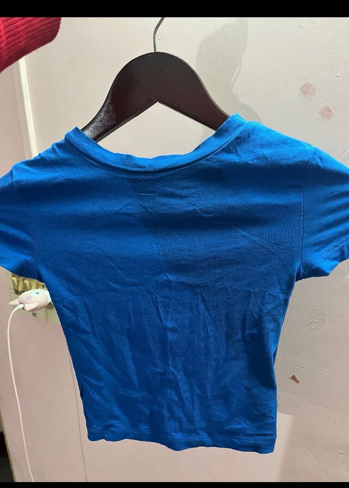 H&m Blue Top