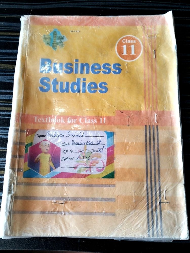 Class 11 Business Studies Book