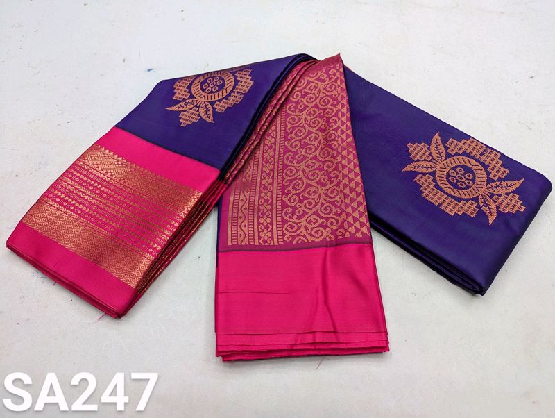 New Soft Powerloom Pattu Saree