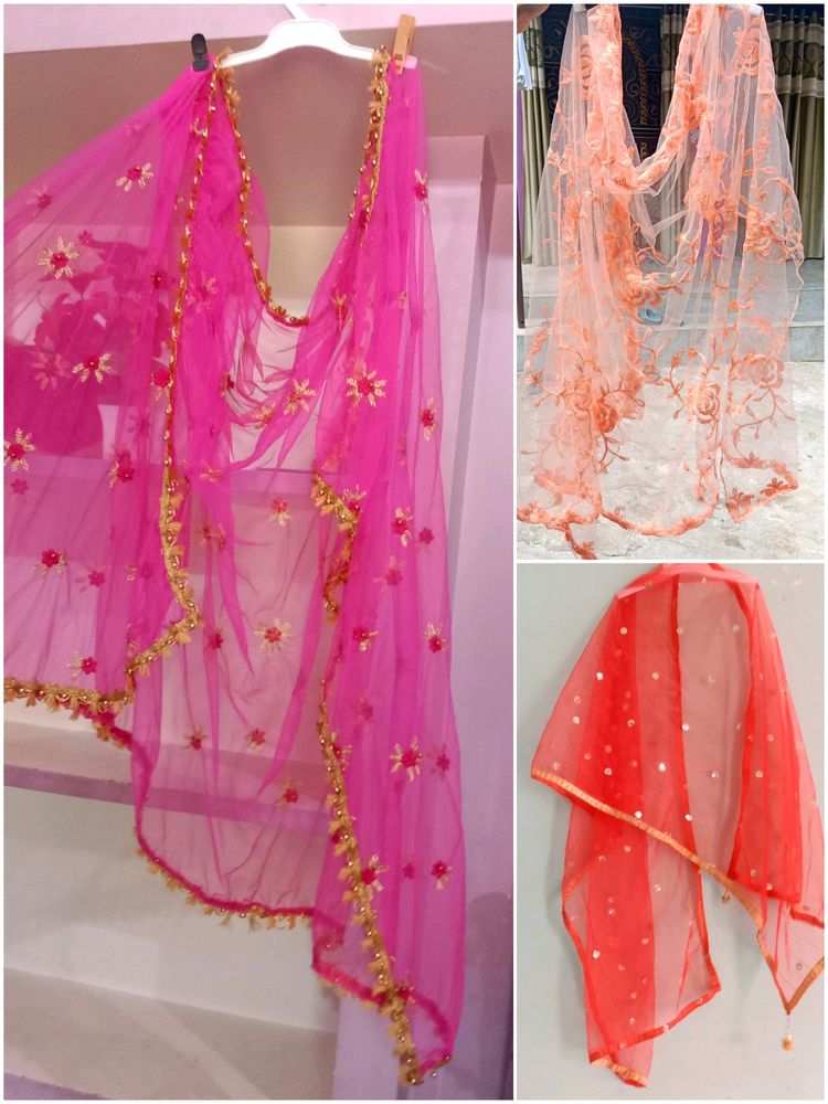 3 Combo Dupatta