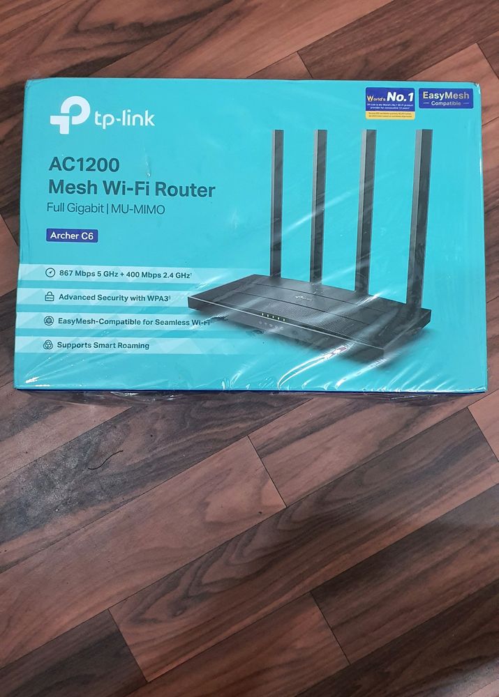 TpLink Ac1200 Wifi Router Archer C6 SALE 50% OFF