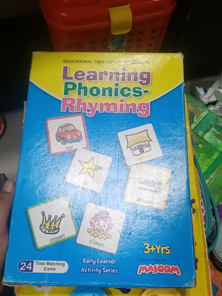 Learning phonics Rhyming