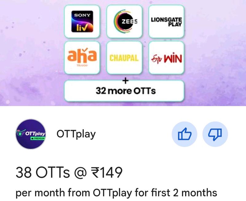 OTT Play Voucher