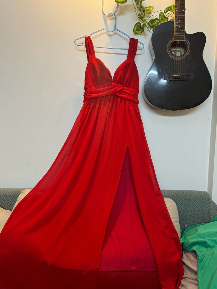 Red Long Dress