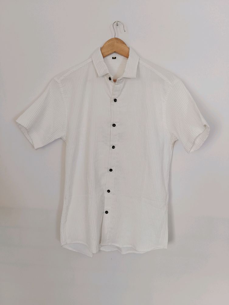 White Casual Shirt (Men)