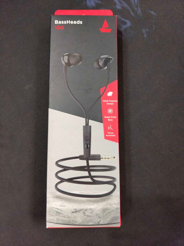 boAt Bassheads 100 in Ear Wired Earphones with Mic