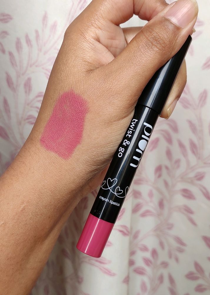 Plum Goodness Matte Lip Crayon - The Rosy One