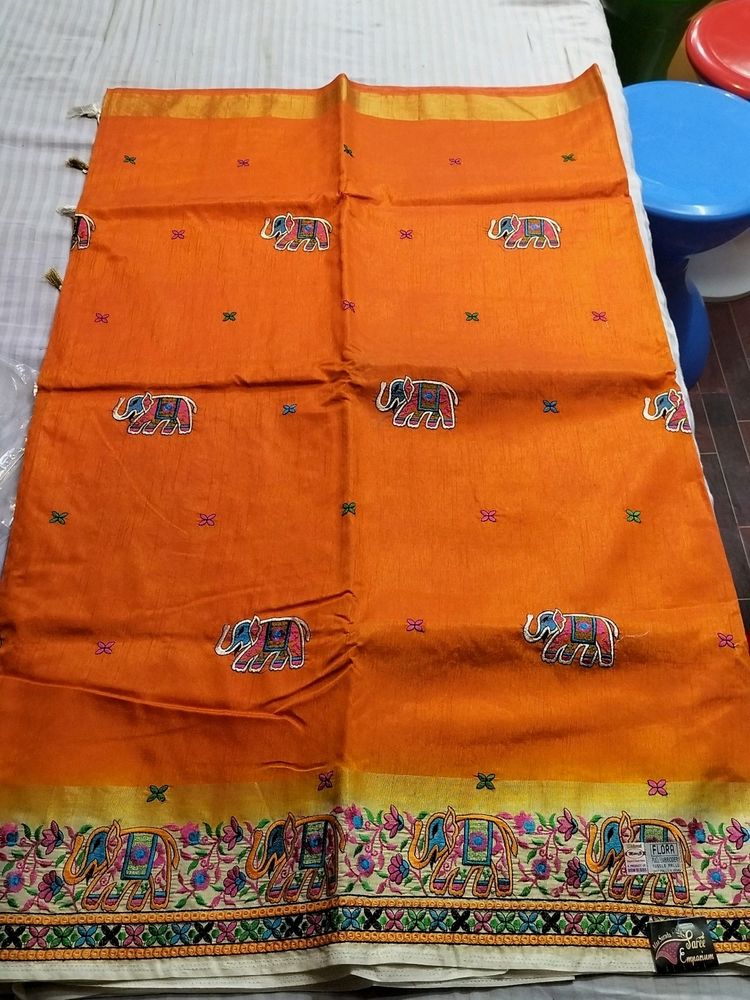 Silk Eambradary Saree