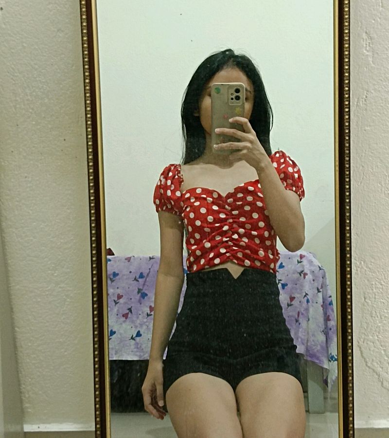 Red Polka Dot Top ❤️