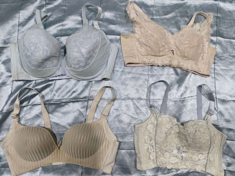 Combo Of 4 Imported Designer Bra