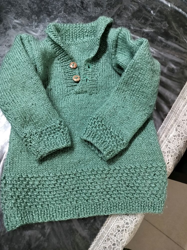 Baby Boy Knitted Woolen Sweater