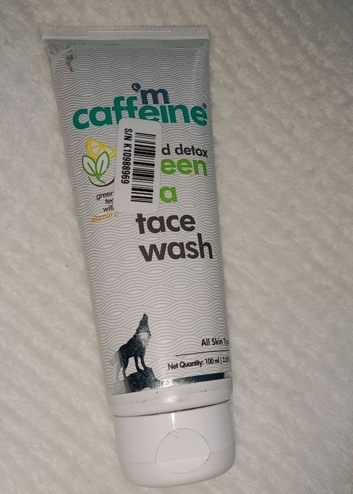 M Caffeine Naked Detox Green Tea Face Wash