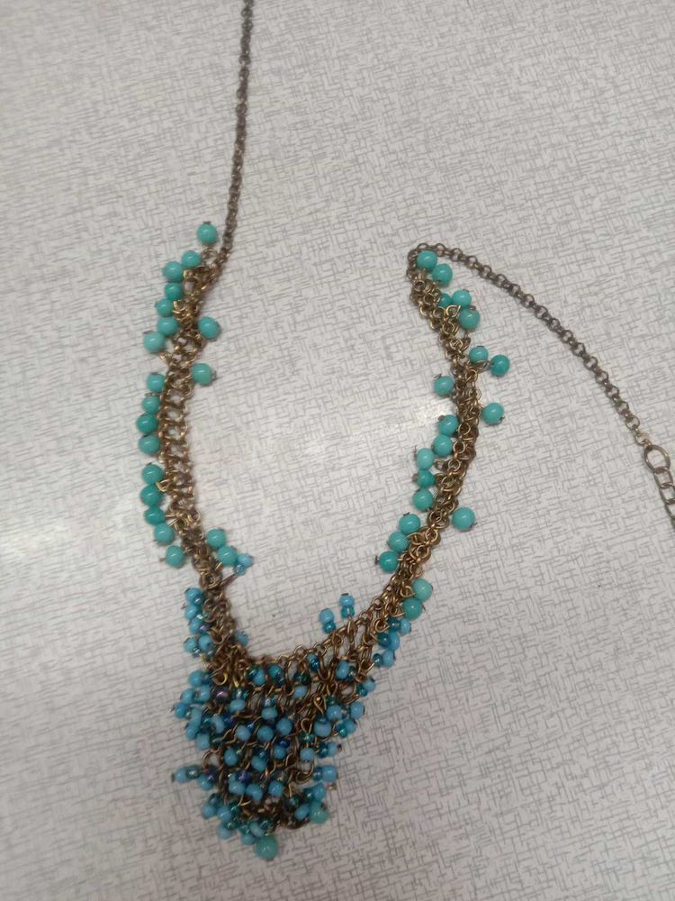 Sky Blue Neckpiece