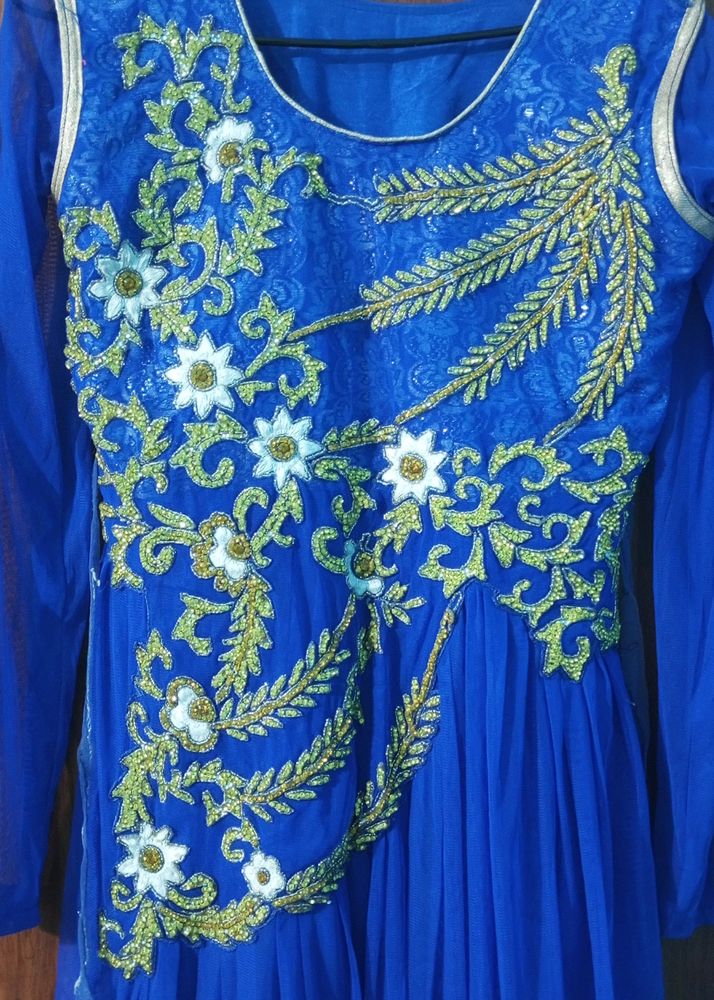 Royal Blue Gown (Size XL)