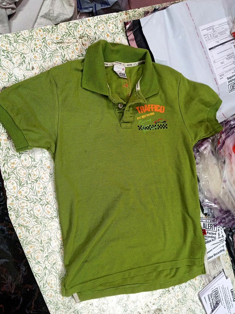 Used T-shirt Green