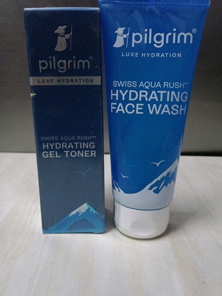 Combo Of Pilgrim Hydrating Face Wash & Toner