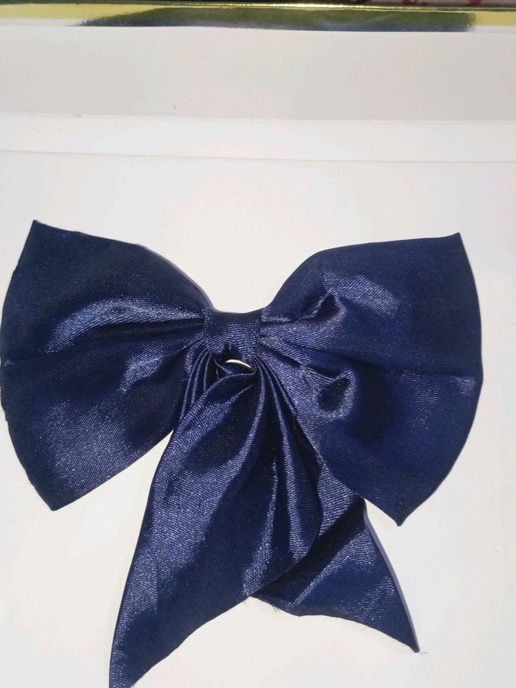 Cute Soft Silky Hair Bow With Aligator Clip