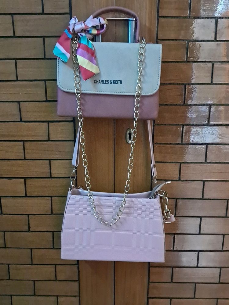 Combo Of Two  Sling Bag  Like New