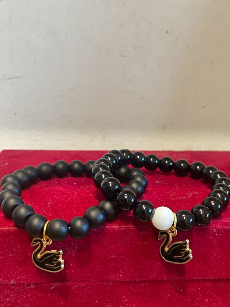 Black Besties Bracelet 2pcs