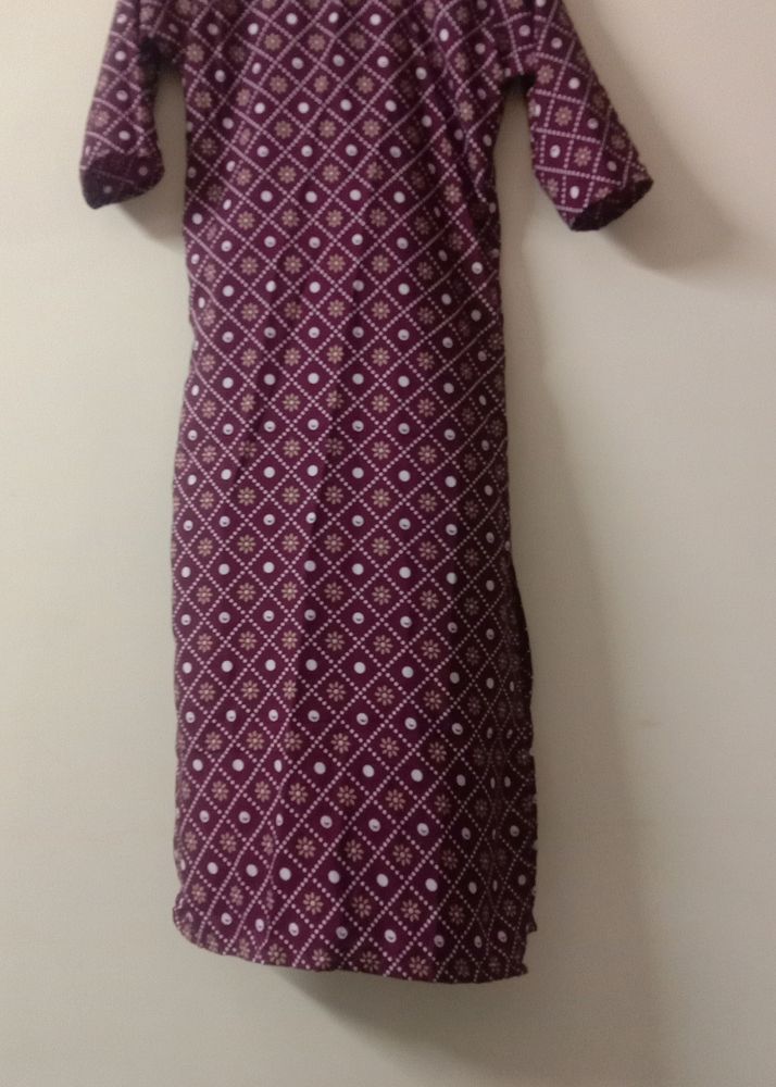 Pink Kurta For Women