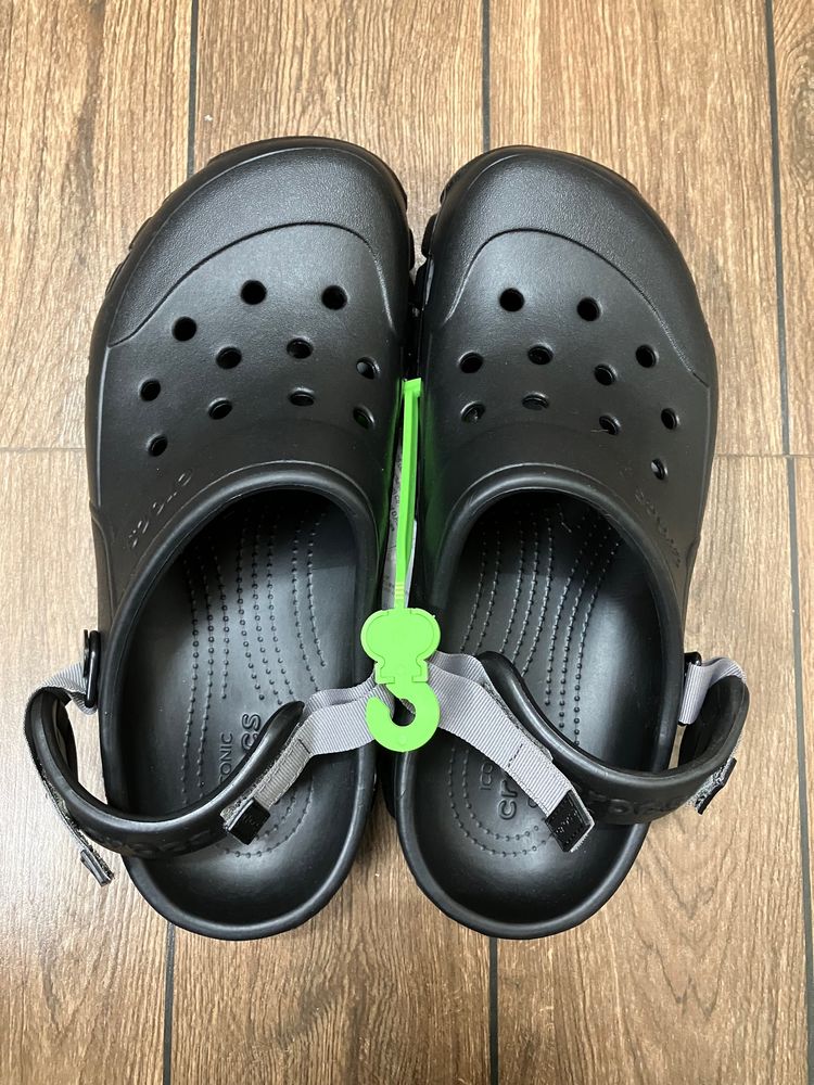 Gents New Black Crocs Uk 7