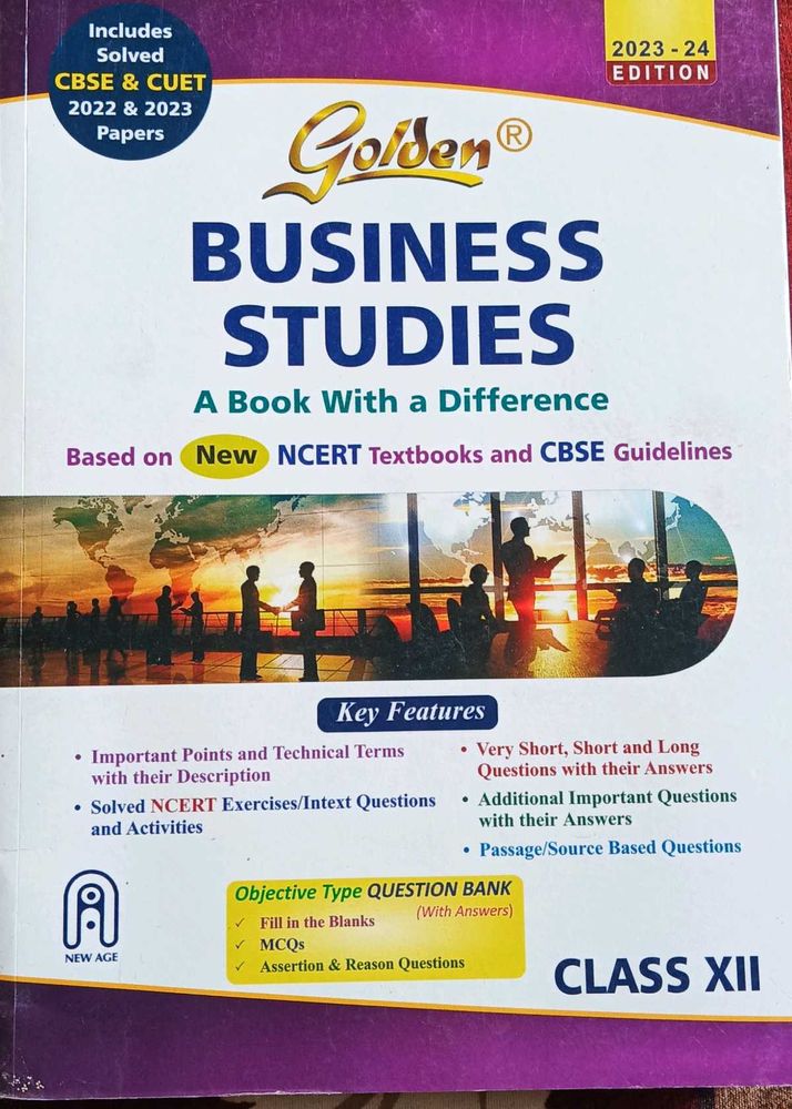 CBSE Class 12 (Business Studies) Solved Papers