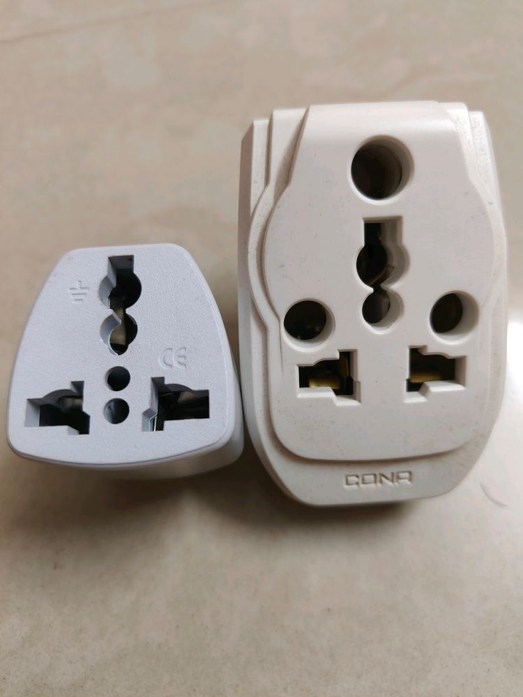 Two 3 Pin Plug For Big Appliances And Small