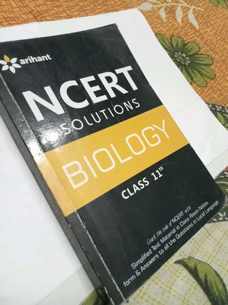 NCRT Solutions (Biology)Class 11th