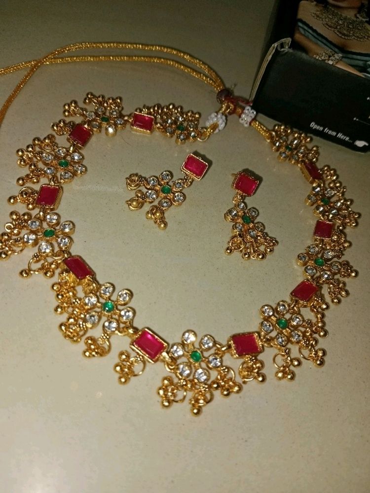 Wedding Jewellery And Earrings Set