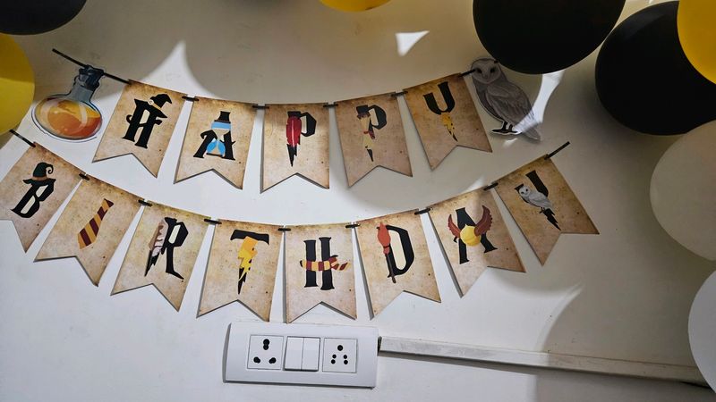 Harry Potter Birthday Decor